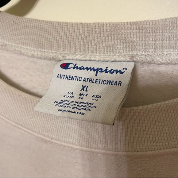 Y2K Vintage Champions XL BGSU Falcons Basketball collegaite cream white brown - Picture 4 of 7